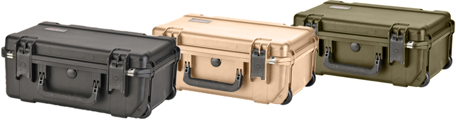 Tactical Power portable products come in black cases, with desert tan or olive drab optionally available.